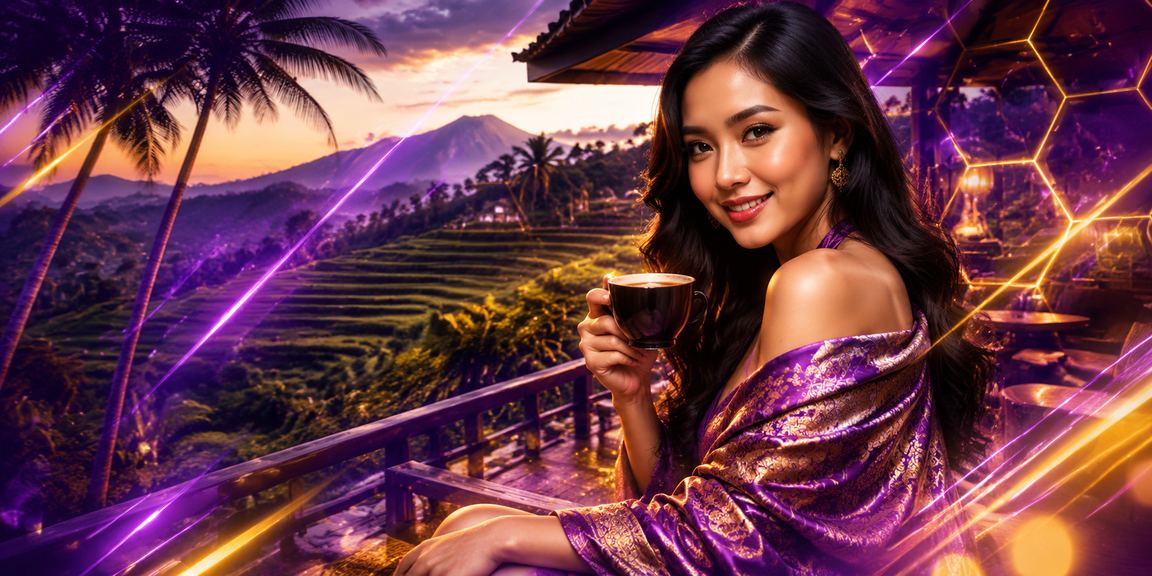 Seseorang menikmati platform taruhan sambil minum kopi di suasana santai khas Vietnam